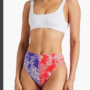 Mara Hoffman Imina Bikini Bottoms and Kai Bikini Top XS NWOT